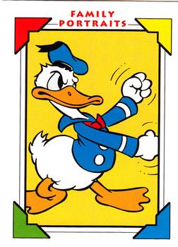 1991 Impel Disney #107 Donald's Bio:  Favorite Saying Front