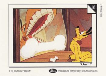 1991 Impel Disney #10 G:  A place to hide... Back