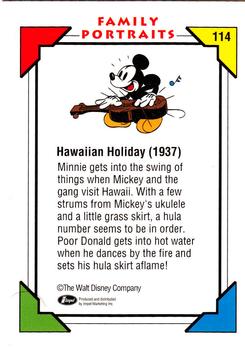 1991 Impel Disney #114 Hawaiian Holiday (1937):  Minnie Back