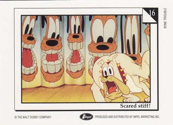 1991 Impel Disney #16 A:  Bone Trouble Back