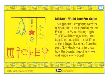 1991 Impel Disney #186 Ancient Egyptian Comic Strips Back