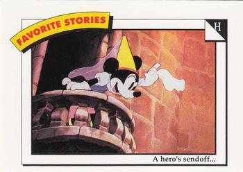 1991 Impel Disney #2 H:  A hero's sendoff... Front