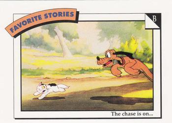 1991 Impel Disney #53 B:  The chase is on... Front