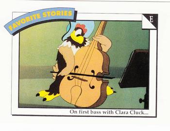 1991 Impel Disney #59 E:  On first bass with Clara Cluck... Front