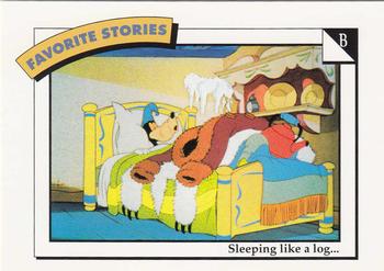 1991 Impel Disney #98 B:  Sleeping like a log... Front