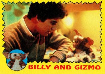 1984 Topps Gremlins #19 Billy and Gizmo Front