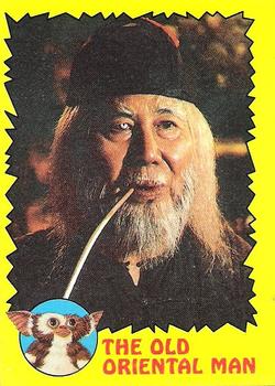 1984 Topps Gremlins #3 The Old Oriental Man Front