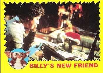 1984 Topps Gremlins #13 Billy's New Friend Front