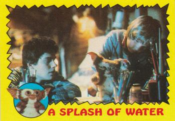 1984 Topps Gremlins #20 A Splash of Water Front