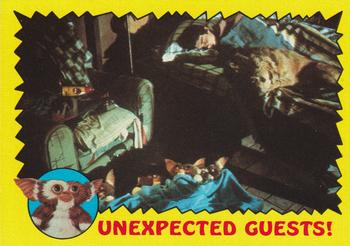 1984 Topps Gremlins #22 Unexpected Guests! Front