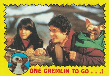 1984 Topps Gremlins #63 One Gremlin to Go ...! Front