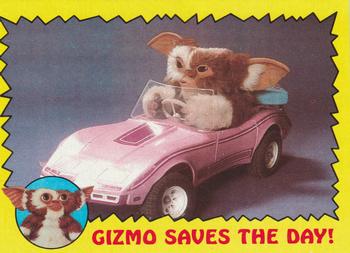 1984 Topps Gremlins #69 Gizmo Saves the Day! Front