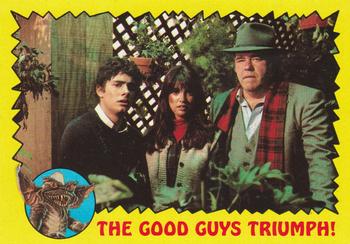 1984 Topps Gremlins #71 The Good Guys Triumph! Front
