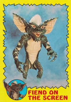 1984 Topps Gremlins #80 Fiend on the Screen Front