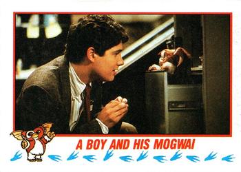 1990 Topps Gremlins 2: The New Batch #29 A Boy and His Mogwai Front