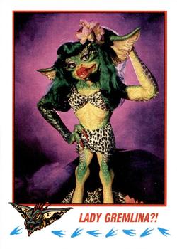 1990 Topps Gremlins 2: The New Batch #47 Lady Gremlina?! Front