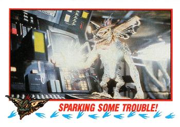 1990 Topps Gremlins 2: The New Batch #54 Sparking Some Trouble! Front