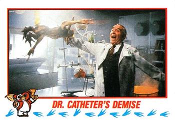 1990 Topps Gremlins 2: The New Batch #59 Dr. Catheter's Demise Front