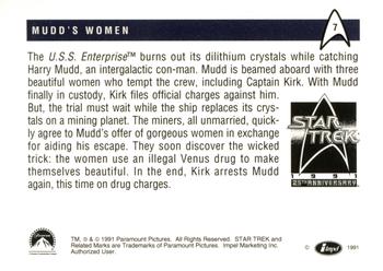 1991 Impel Star Trek 25th Anniversary #7 Mudd's Women Back