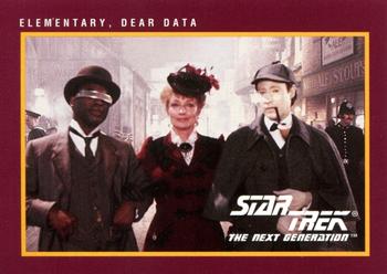 1991 Impel Star Trek 25th Anniversary #38 Elementary, Dear Data Front