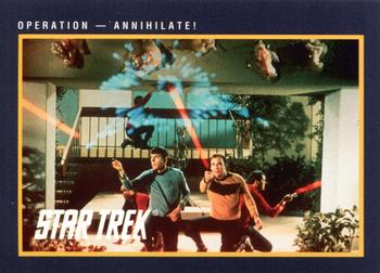 1991 Impel Star Trek 25th Anniversary #55 Operation -  Annihilate! Front