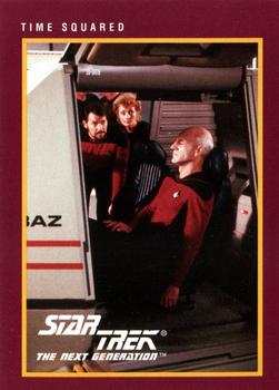 1991 Impel Star Trek 25th Anniversary #78 Time Squared Front
