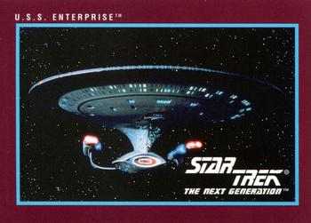 1991 Impel Star Trek 25th Anniversary #90 U.S.S. Enterprise Front