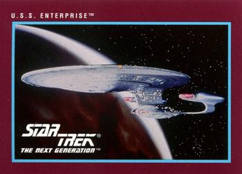 1991 Impel Star Trek 25th Anniversary #92 U.S.S. Enterprise Front