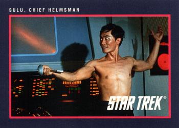 1991 Impel Star Trek 25th Anniversary #101 Sulu, Chief Helmsman Front