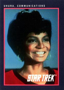 1991 Impel Star Trek 25th Anniversary #105 Uhura, Communications Front