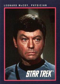 1991 Impel Star Trek 25th Anniversary #107 Leonard McCoy, Physician Front
