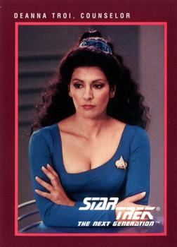 1991 Impel Star Trek 25th Anniversary #114 Deanna Troi, Counselor Front