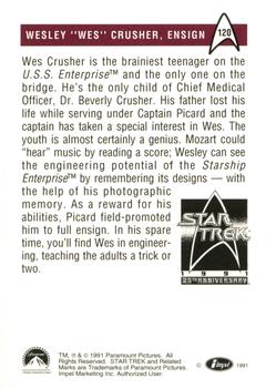 1991 Impel Star Trek 25th Anniversary #120 Wesley 
