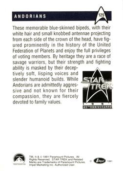 1991 Impel Star Trek 25th Anniversary #125 Andorians Back