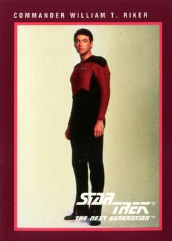 1991 Impel Star Trek 25th Anniversary #126 Commander William T. Riker Front
