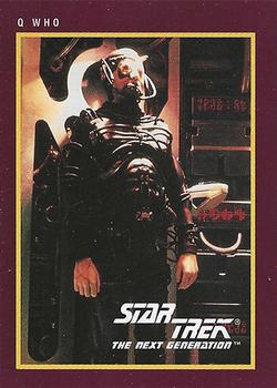 1991 Impel Star Trek 25th Anniversary #162 Q Who Front
