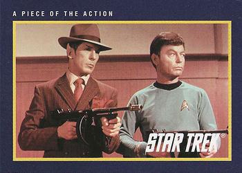 1991 Impel Star Trek 25th Anniversary #173 A Piece of the Action Front