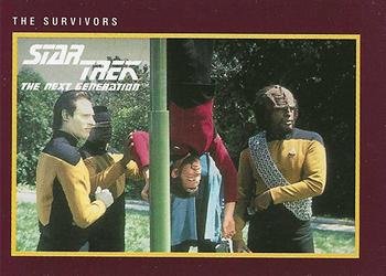 1991 Impel Star Trek 25th Anniversary #180 The Survivors Front