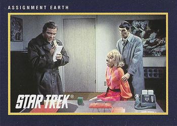 1991 Impel Star Trek 25th Anniversary #185 Assignment Earth Front