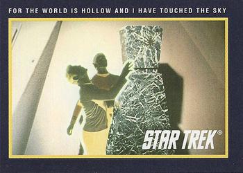 1991 Impel Star Trek 25th Anniversary #205 For the World is Hollow, and I Have Touched Front