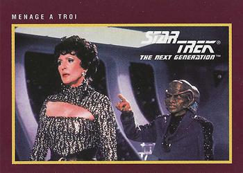 1991 Impel Star Trek 25th Anniversary #222 Ménage à Troi Front