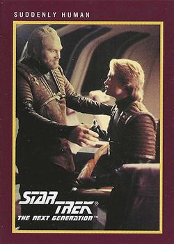 1991 Impel Star Trek 25th Anniversary #230 Suddenly Human Front