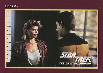 1991 Impel Star Trek 25th Anniversary #238 Legacy. Front