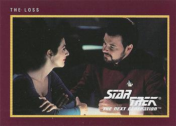 1991 Impel Star Trek 25th Anniversary #246 The Loss Front