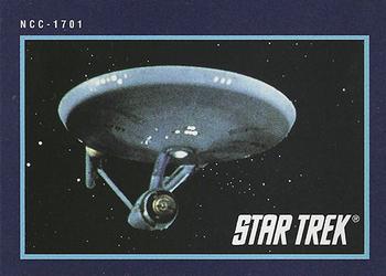 1991 Impel Star Trek 25th Anniversary #253 NCC-1701 Front