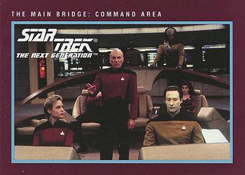 1991 Impel Star Trek 25th Anniversary #260 The Main Bridge:  Command Area Front
