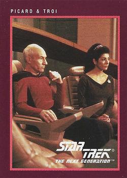 1991 Impel Star Trek 25th Anniversary #274 Picard & Troi Front