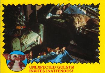 1984 O-Pee-Chee Gremlins #22 Unexpected Guests! Front