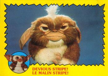 1984 O-Pee-Chee Gremlins #23 Devious Stripe! Front