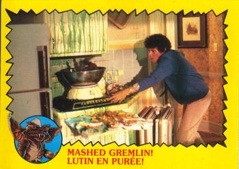 1984 O-Pee-Chee Gremlins #38 Mashed Gremlin! Front